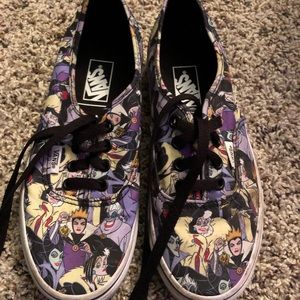 Disney villains vans. Women’s size 6. Paid $80